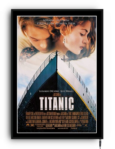 Titanic movie poster light - movie, up
