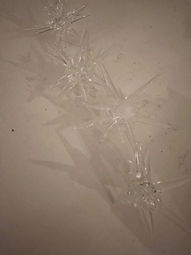 Unique arts crafts glass - crafts, stars