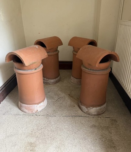 Reclaimed antique chimney - reclaimed, pots
