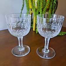 2 x Thomas WEBB Cut Crystal