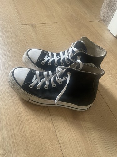 Platform chunky black converse - chunky,