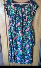 Boden Silk Blend Dress UK 10
