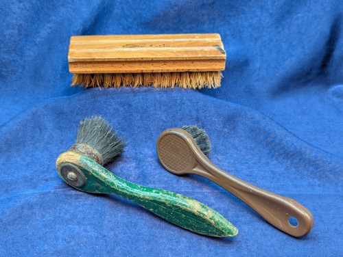Shoe shine vintage brushes - shine,