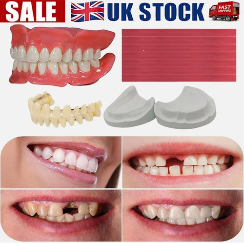 Diy denture fake - fake, teeth