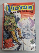 1967 The Victor Book For Boys Comic Annual fairly good condition