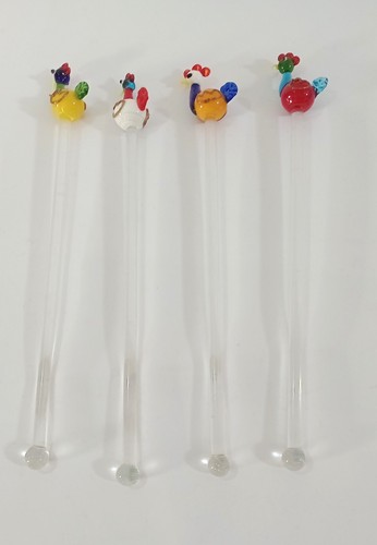 Vintage hand blown art - x, hand-blown