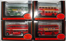 JOB LOT OF 4 X EFE BRISTOL LODEKKA BUSES 4MM 1:76 SCALE
