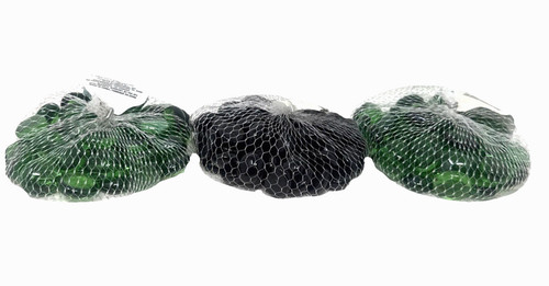 Glass nuggets 10oz bags - glass,