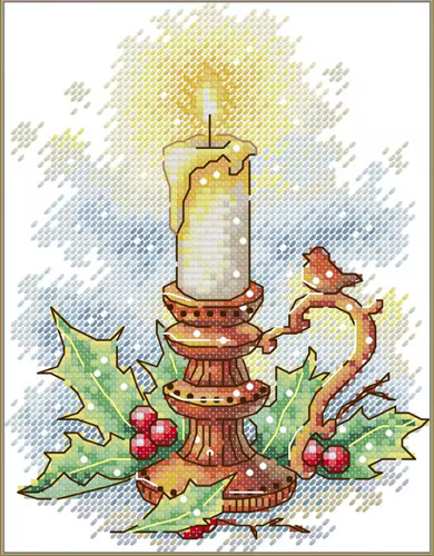 Counted cross stitch kit - kit, 14