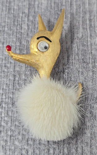 Vintage 1950s jonette dog - jj,