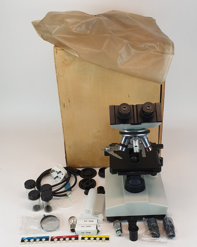 Laboratory microscope - laboratory,