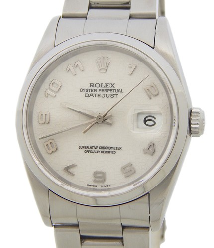 Rolex datejust mens stainless - datejust,