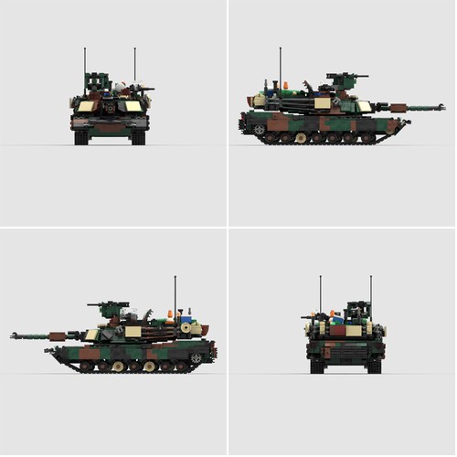 Moc 134913 modern tank with - moc-134913,