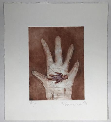 Intaglio print lithograph - print,