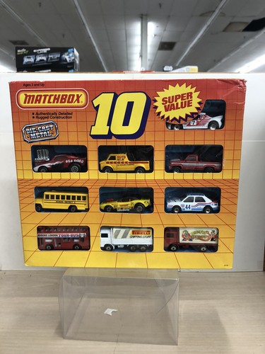 1989 matchbox pack - 10, special