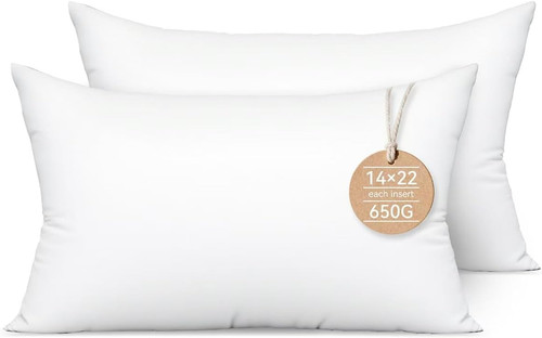 14x22 lumbar pillow inserts - lumbar,
