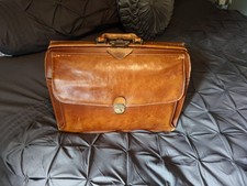 Vintage Leather Gladstone Bag