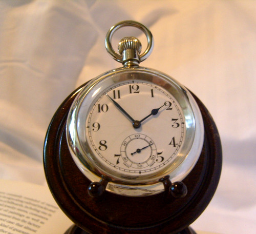 Pocket watch railway type - watch,