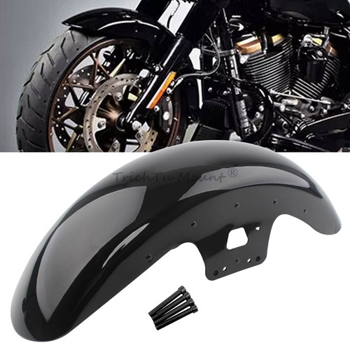 Vivid black short front fender - short,