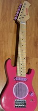 Bontempi Real Child’s Mini Electric Guitar Pink