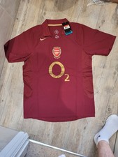 XL Arsenal Highbury 2005/06 Retro Maroon Football Shirt brand new with tags