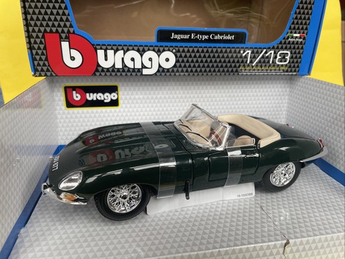 Cars jaguar burago e type - jaguar,