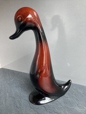 Blue Mountain Arts Pottery Duck Figurine.  