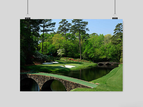 Augusta national poster - augusta,
