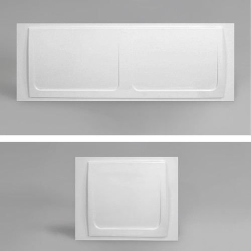 Bathroom gloss white - bathroom, acrylic