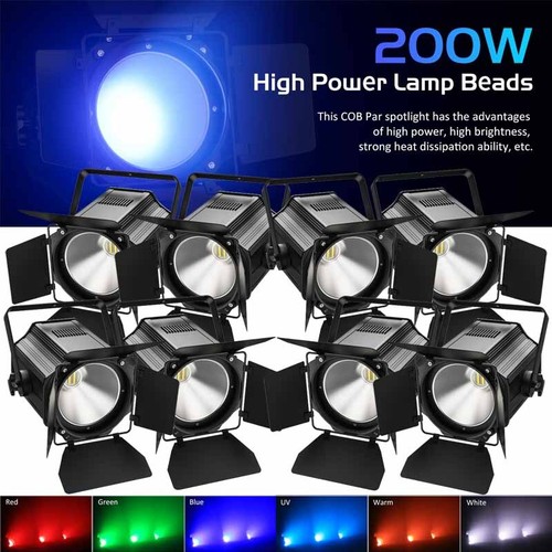 Par light rgbwa cob 200w - rgbwa+uv,