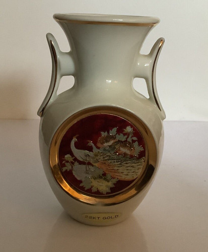 The art chokin vase - art, 5"