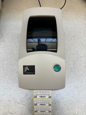 Zebra TLP 2824 Plus Thermal Printer USB & psu, ribbon, cables, labels, s/w.