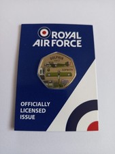 RAF Royal Air Force 50p Shaped