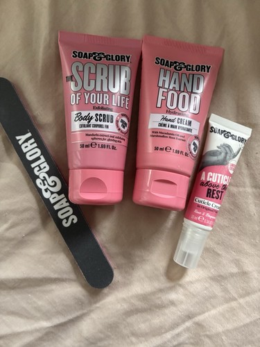 Soap glory travel - &,
