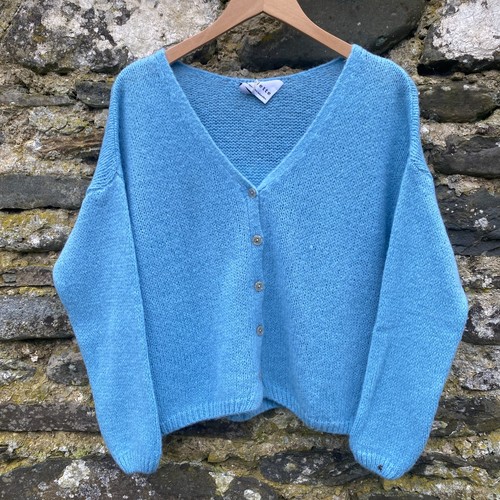 Cardigan soft wool mohair - cardigan,