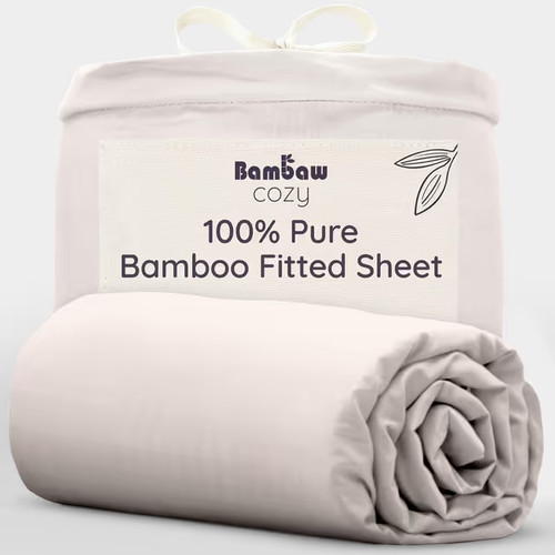 Bamboo fitted sheet - sheet, 140x200cm