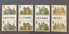 Great Britain 1978 architecture traffic light unfolded gutter pairs, NHM