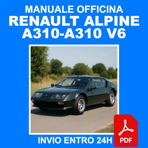 Workshop manual renault - workshop, alpine