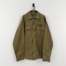 Non Stock MFG.CO US Vietnam OG107 Combat Fatigue Utility Shirt Green Size XL