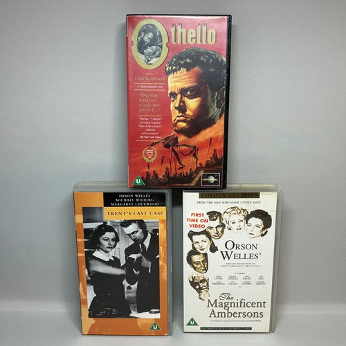 Orson welles vhs bundle - bundle, 3