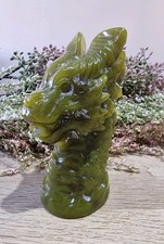 Nephrite Jade Crystal Dragon