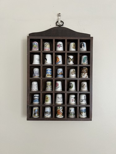 Vintage bone china - china, thimbles