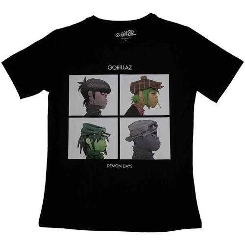 Gorillaz ladies shirt demon - ladies,