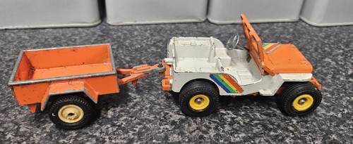 Britains 9421 orange jeep - 9421,