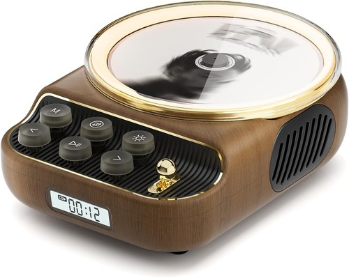 Retro portable player cd - portable, player,