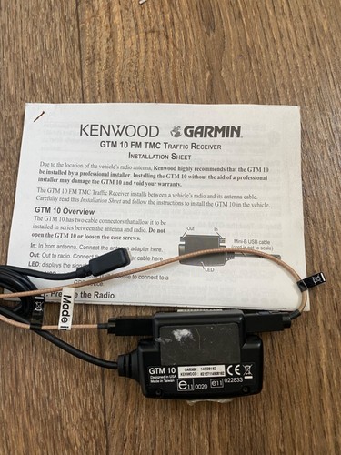 Kenwood gtm10 tmc - tmc, rds