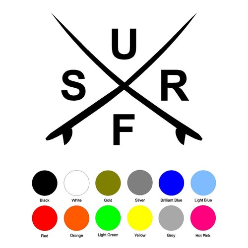 Surf stickers surfing - surf,