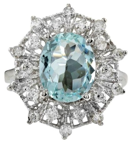14k solid white gold natural - 14k,