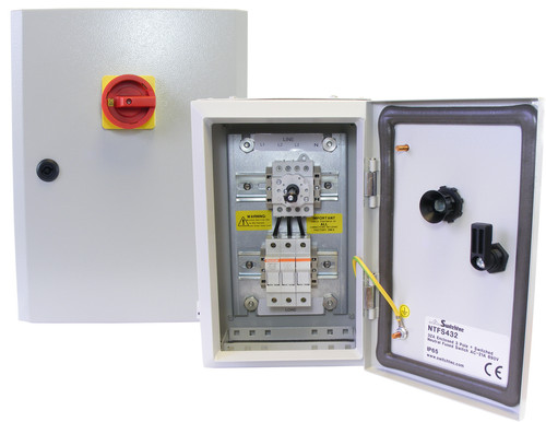 Metal industrial switch - industrial, fuse