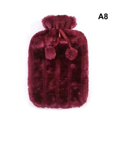 Hot water bottle cover - bottle, fleece